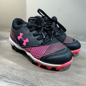 Under Armour Wmns Glyde RM 'Black Cerise' Pink Black Kids Sz 8K